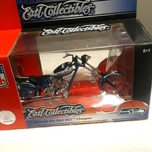 2006 Seattle Seahawks Ertl Chopper Collectible.